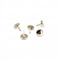 Подпятник метал. никель d=13 mm