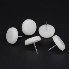 Подпятник пластмассовый d=25 mm (белые)